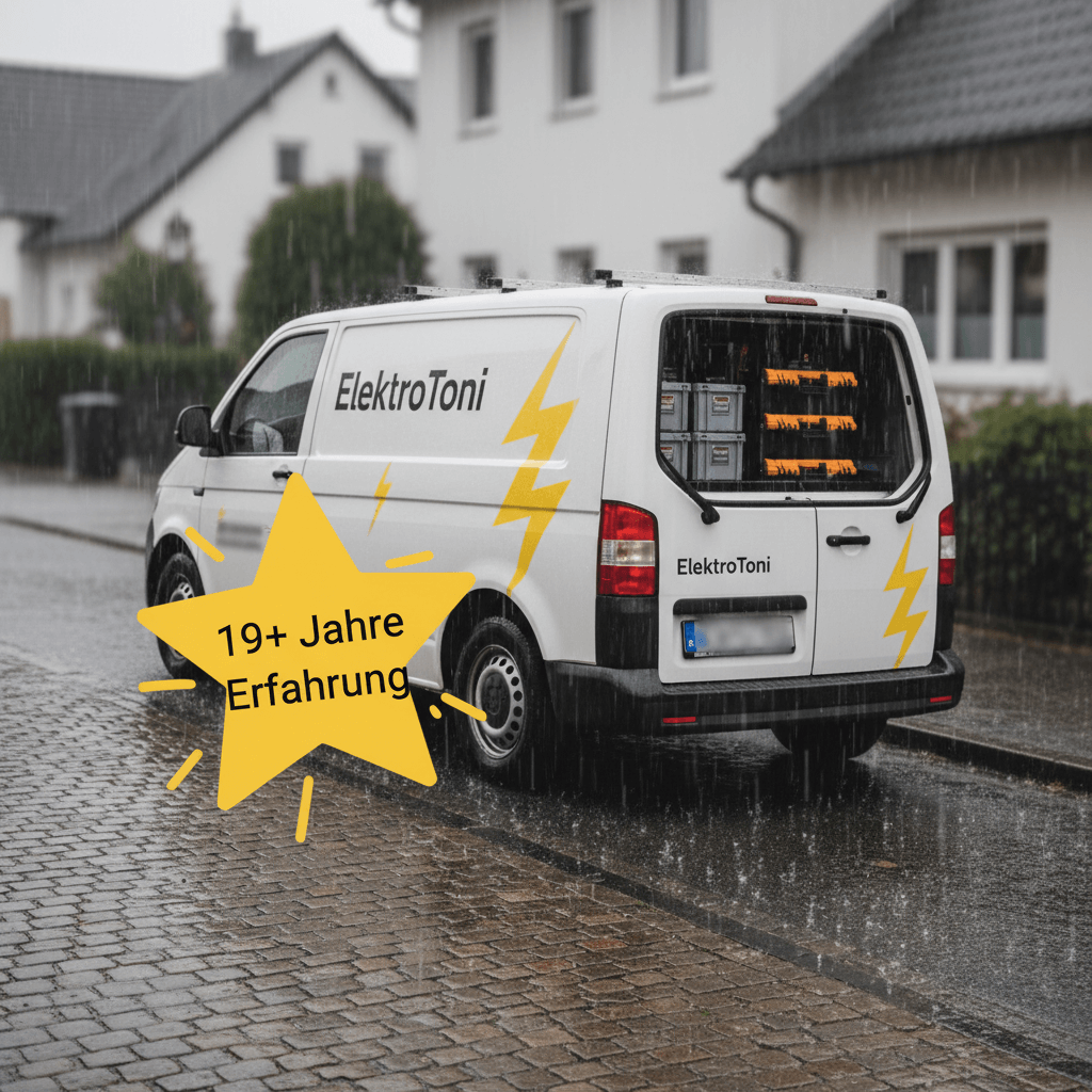 Einsatzfahrzeug bereit für den Notdienst in einer deutschen Straße